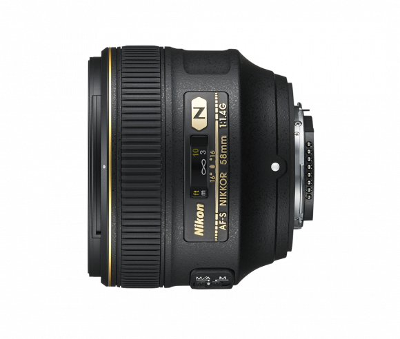  Объектив Nikon AF-S NIKKOR 58mm f/1.4G, чёрный 