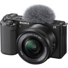Фотоаппарат Sony ZV-E10 Kit E PZ 16-50mm F3.5-5.6 OSS, чёрный Фотоаппарат Sony ZV-E10 Kit E PZ 16-50mm F3.5-5.6 OSS, чёрный