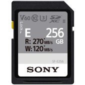  Карта памяти Sony 256GB SF-E Series UHS-II SDXC Memory Card (SF-E256)